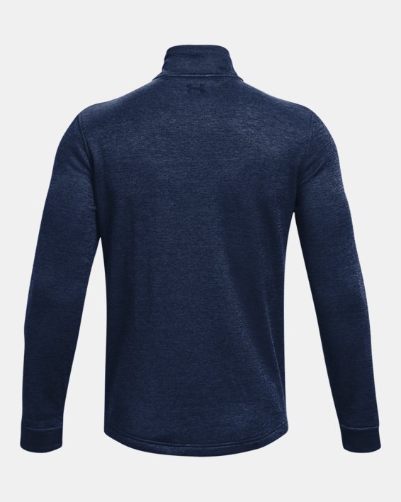 Men's UA Storm SweaterFleece ¼ Zip, Navy, pdpMainDesktop image number 8